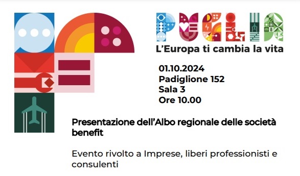 presentazione albo societa benefit puglia